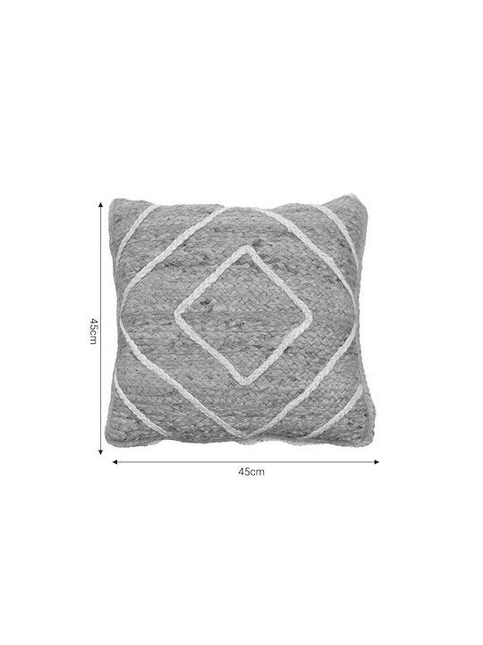 Inart Perna De Canapea Teddiens Natural 45x45cm