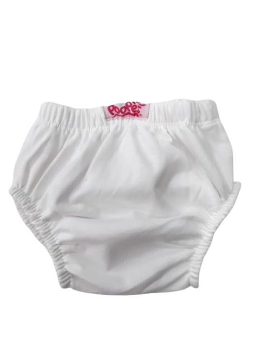 Poopes Lake Kids Diaper Underwear White