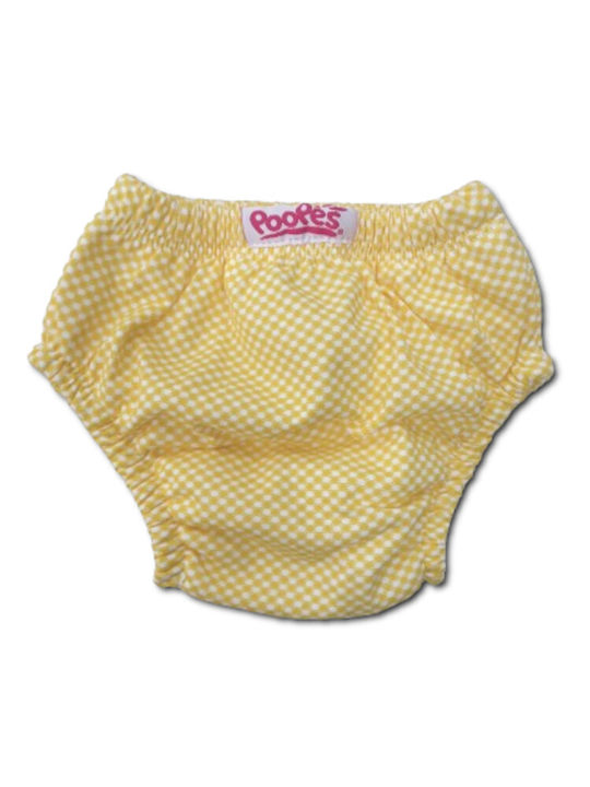 Poopes Kids Diaper Underwear Yellow