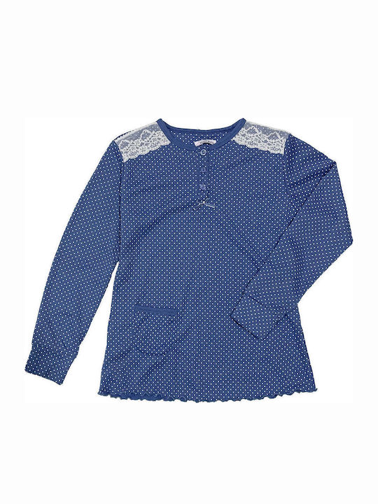 Ustyle Set Pijamale pentru Femei Albastru