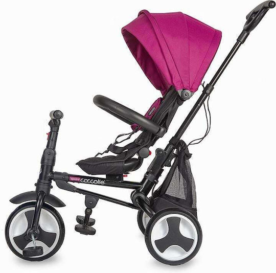 Coccolle Spectra Foldable & Convertible Kids Tricycle For 1-3 Years Magenta