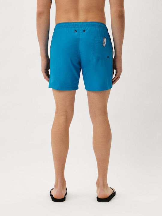 Bikkembergs Herren Badebekleidung Shorts Mediterranian Blue