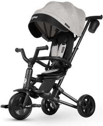 Q Play Nova Niello Foldable and Convertible for 10 Months Black