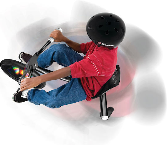 Razor Kids Tricycle Bicycle RipRider 360 Lightshow for 5+ Years Black