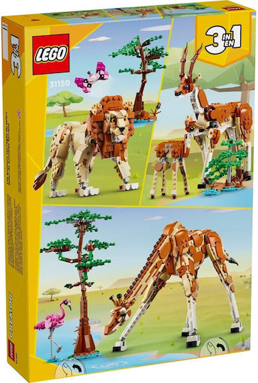 LEGO Lego Creator Wild Safari Tiere für 9+ Jahre