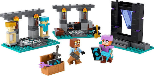 LEGO Minecraft Die Waffenkammer Für 7+ Jahre 203 Stück