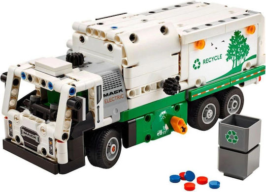 LEGO Technic Mack® Lr Camion de Gunoi Electric pentru 8+ Ani 503 Piese
