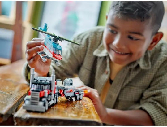 LEGO Creator Flatbed Truck With Helicopter για 7+ Ετών 270τμχ