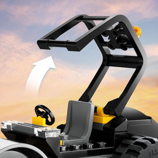 LEGO City Bauklötze Dampfwalze für 5+ Jahre 78 Stück
