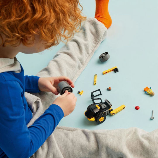 LEGO City Bauklötze Dampfwalze für 5+ Jahre 78 Stück