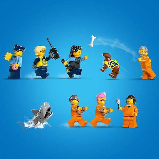LEGO City Police Prison Island για 7+ Ετών 980τμχ