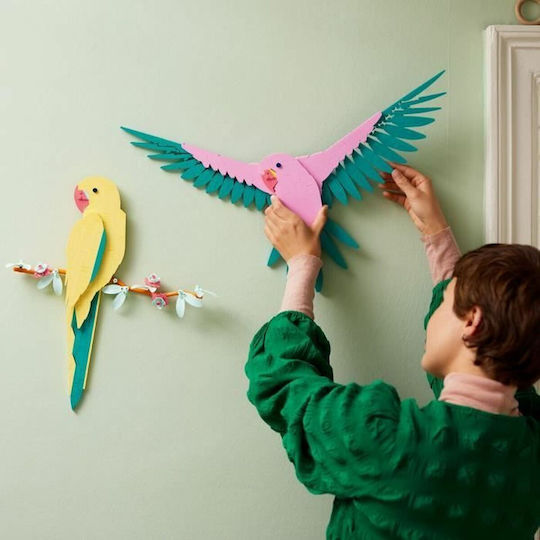 LEGO Die Fauna Collection – Macaw Papageien für 18+ Jahre