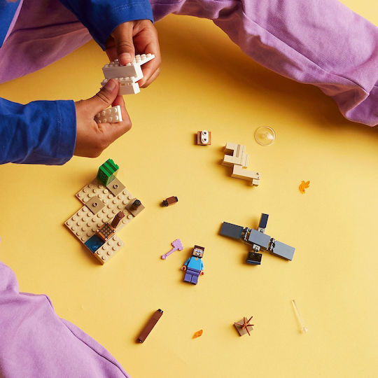 LEGO Minecraft Steve's Desert Expedition for Ages 6+