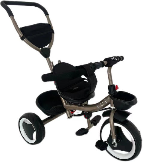 Joy Convertible with Parental Handle for 1.5+ Years Black