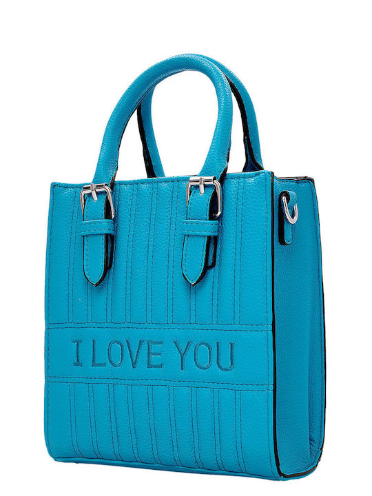 Bag to Bag Damen Tasche Hand Blau