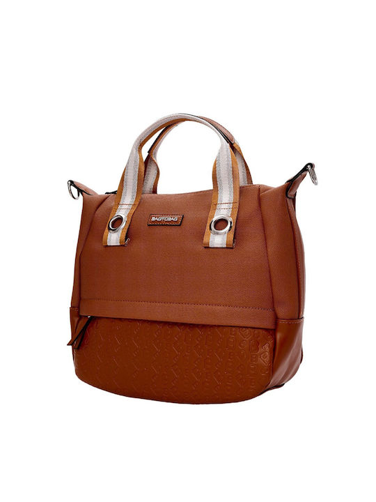 Bag to Bag Damen Tasche Hand Braun