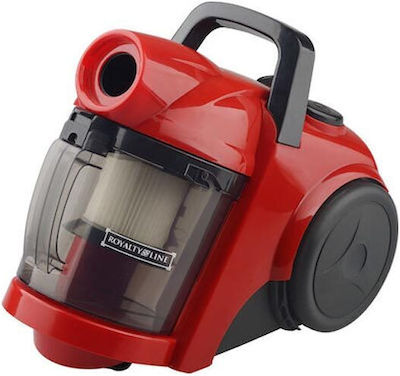 Royalty Line Vacuum Cleaner 1000W Bagless 2lt Red