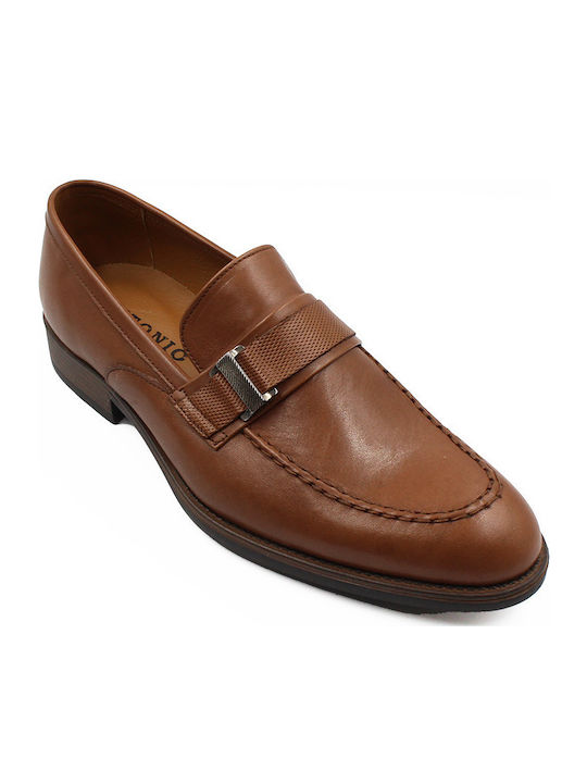 Men's Leather Moccasins Brown