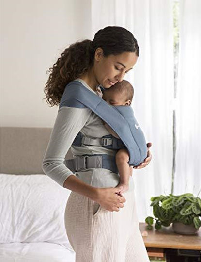 Ergobaby Κλασικός Μάρσιπος Embrace Oxford Blue με Μέγιστο Βάρος 11.3kg
