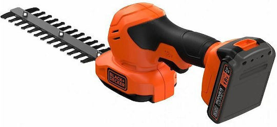 Black & Decker BCSS18D1 Foarfecă de gard viu Baterie 18V cu Lungimea Lamei 20cm