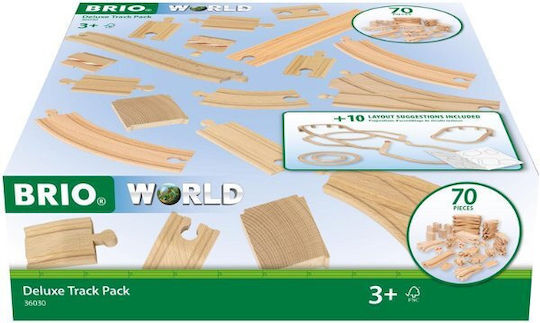Brio Toys Ράγες Σιδηρόδρομου για 3+ Ετών