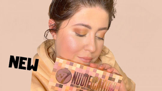 W7 Cosmetics Nudification Παλέτα με Σκιές Ματιών σε Στερεή Μορφή 12gr