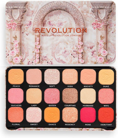 Revolution Beauty Forever Flawless Eye Shadow Palette in Solid Form Regal Romance