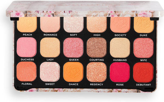 Revolution Beauty Forever Flawless Eye Shadow Palette in Solid Form Regal Romance