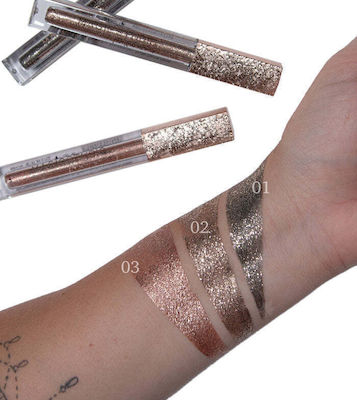 Magic Studio Glitter Eye Shadow in Liquid Form 01 3ml