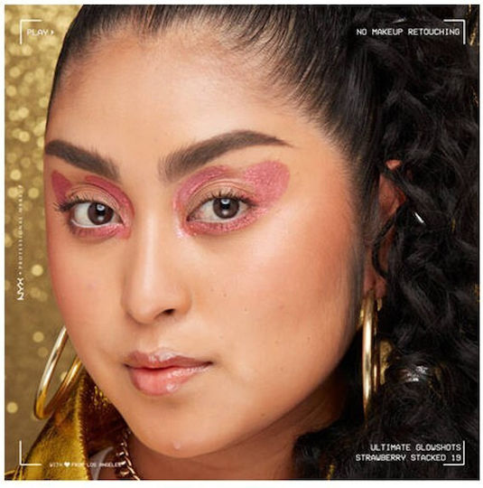 NYX Professional Makeup Ultimate Glow Shots Lidschatten in flüssiger Form 19 Strawberry Stacked 7.5ml