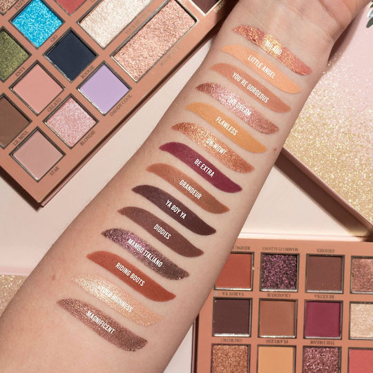 BPerfect Cosmetics Mrs Glam Magnificent Paletă Cu Fard De Pleoape În Formă Cremă