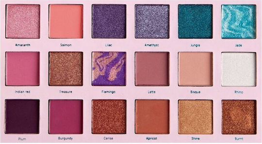 Magic Studio Sweet Pastel Palette mit Lidschatten in Gepresster Form 18gr