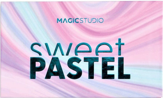 Magic Studio Sweet Pastel Palette mit Lidschatten in Gepresster Form 18gr