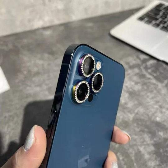 Kameraschutz Gehärtetes Glas Purple für das iPhone 12 Mini