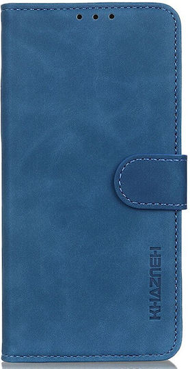 Retro Wallet Δερμάτινο Μπλε (Motorola Edge 50 Ultra 5G)