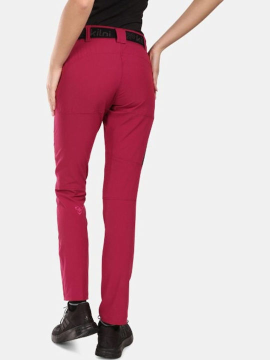 Kilpi Belvela Damen Lang Bergsteigerhose Rot