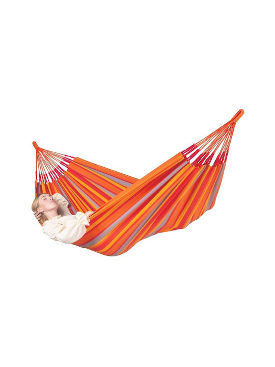 Showood King Size Hammock Orange 400x180cm