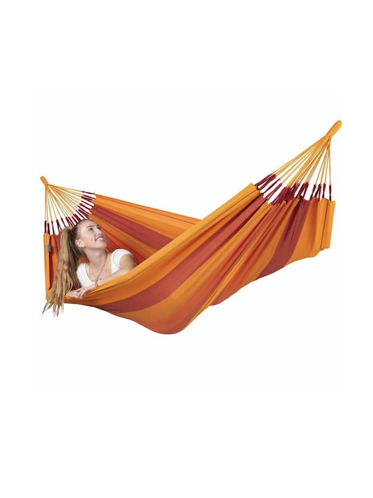 Showood Αιώρα Υφασμάτινη Πορτοκαλί 300x140εκ.