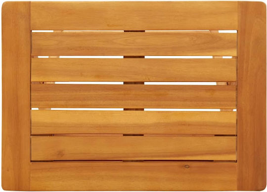 Помощна маса за Малки Външни Пространства Сгъваема MASSIF WOOD 50x36x60бр