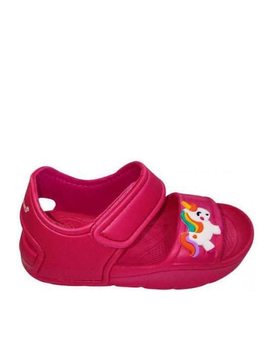 Kinder Badeschuhe Fuchsie