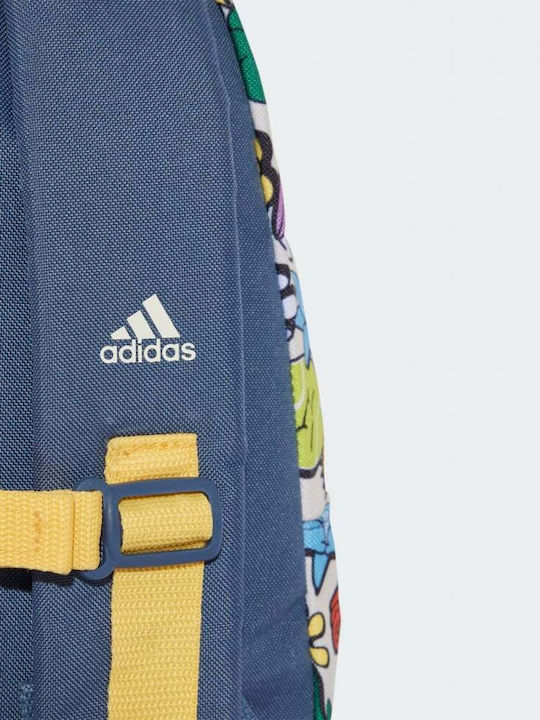 adidas Schulranzen Rucksack Junior High-High School Mehrfarbig mit Flaschenhalter 12.5Liter