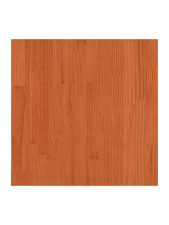 vidaXL Rund Tischoberfläche aus Massivholz Brown 30x30x2.5cm 847124 1Stück