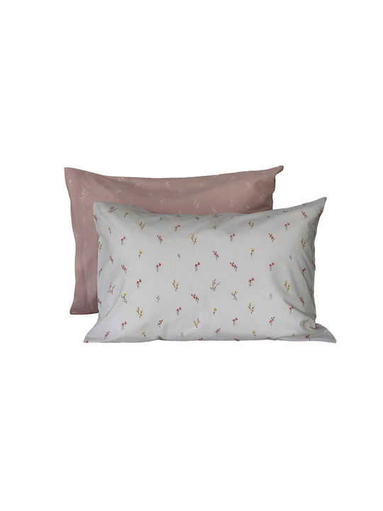 Nef-Nef Homeware Sierra Pillowcase Ecru 52x72cm.