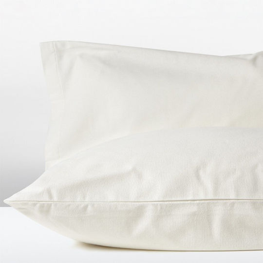 Πειραϊκή Πατραϊκή Σετ Φανελένιες Bright white 52x78cm