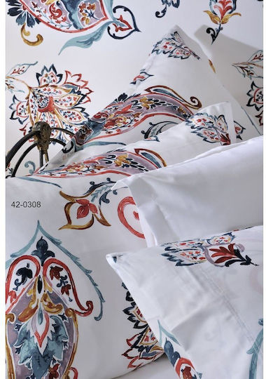 Down Town Home S776 Pillowcase Set Oxford Colorful 52x75cm.