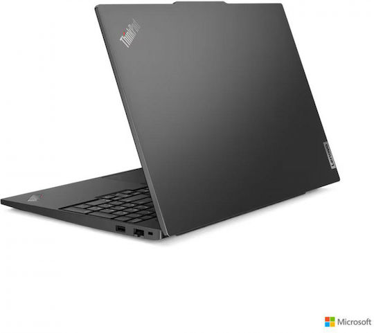 Lenovo ThinkPad E16 Gen 2 (Intel) 16" IPS FHD+ (Ultra 7-155H/32GB/1TB SSD/W11 Pro) Черно (GR Клавиатура)