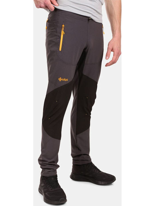 Kilpi Men's Hiking Long Trousers Gray