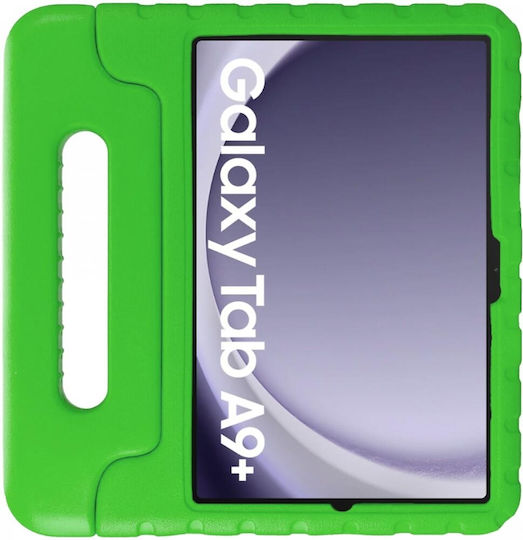 HappyCase Dauerhafte Rückseite Für Kinder Grüne (Samsung Galaxy Tab A9 Plus 11" X210 / X215 / X216)
