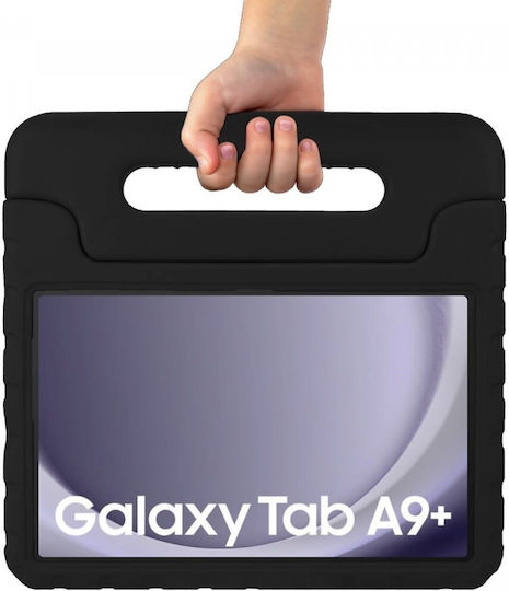 HappyCase Back Cover Rezistentă pentru Copii Negra (Samsung Galaxy Tab A9 Plus 11" X210 / X215 / X216) 121642