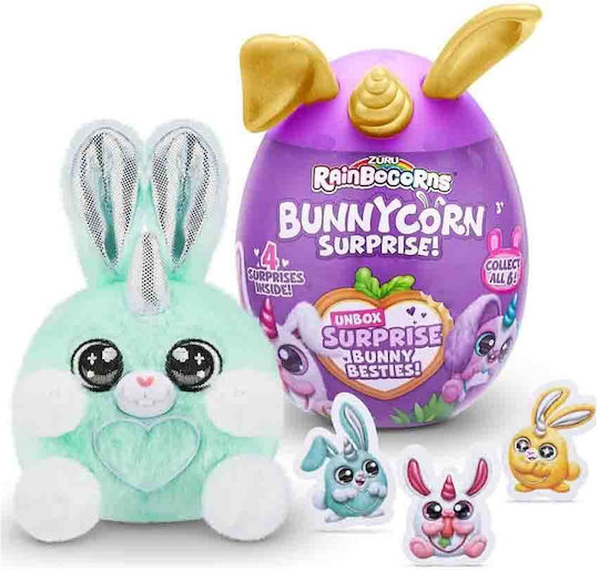 Zuru Λούτρινο Λαγουδάκι Rainbocorns - Bunnycorn (Διάφορα Σχέδια) 1τμχ